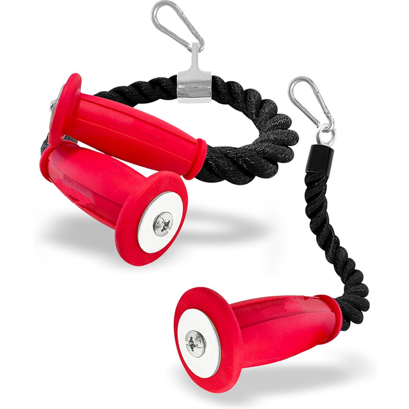 Sports Equipment List - Ergonomiczne liny do tricepsów Antypoślizgowe mocowanie