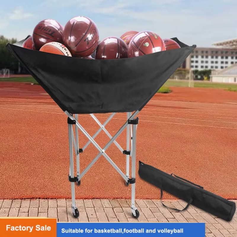 Wózek na piłki sportowe z alum – Sports Equipment Football recenzja i cena