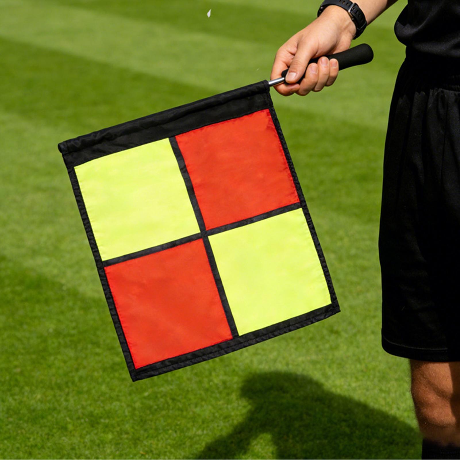 Flagi sędziowskie do piłki noż – Sports Equipment Football recenzja i cena